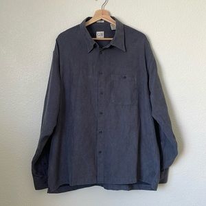 Geoffrey Beene MicroSuede Button Down